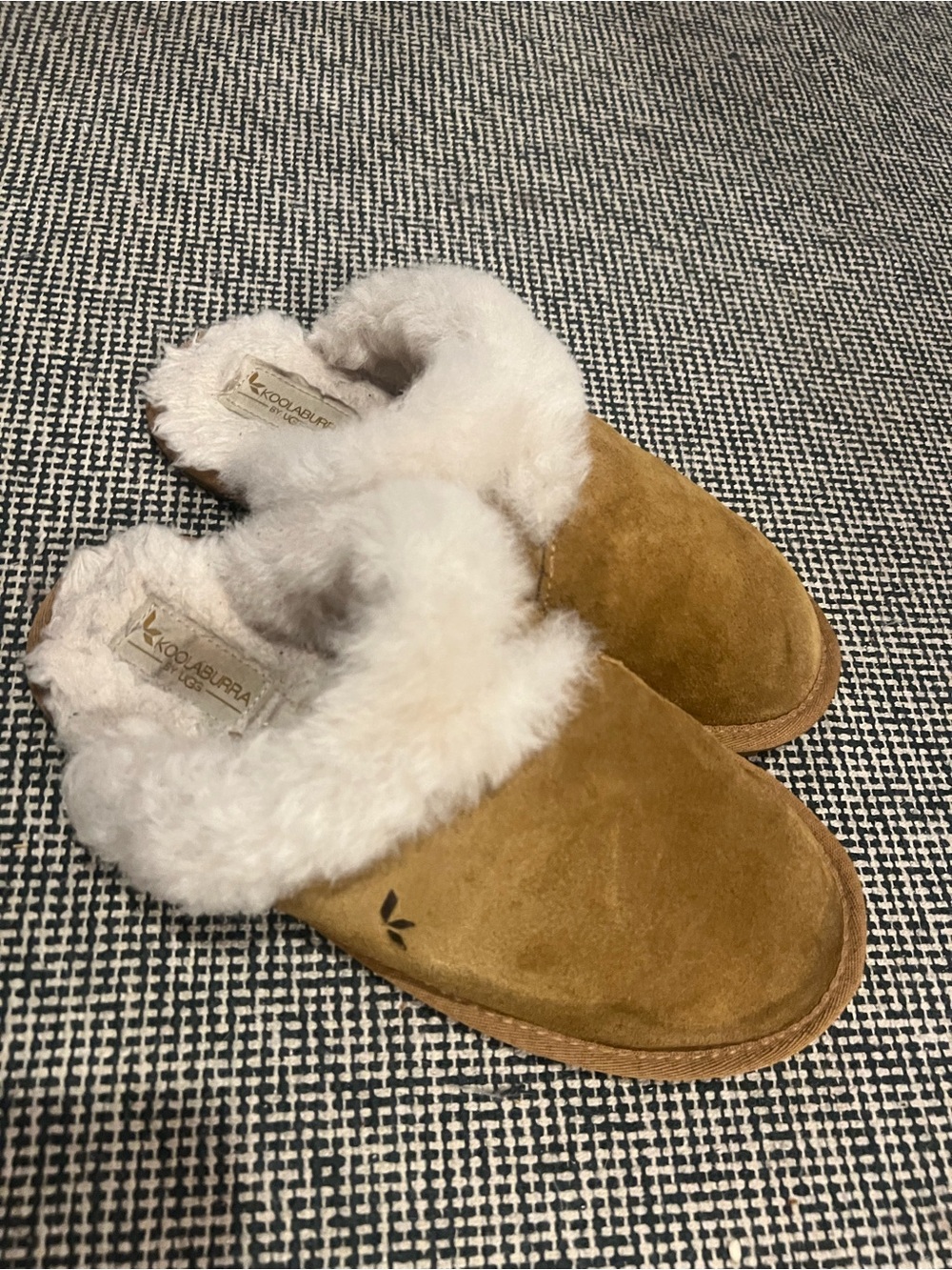 Koolaburra by UGGS Chestnut Shearling-Lined Slippers
